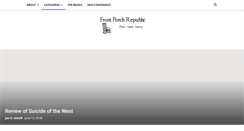 Desktop Screenshot of frontporchrepublic.com
